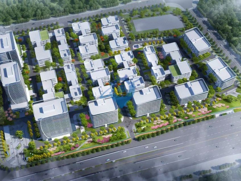 国央企联合开发，正地铁口园区
