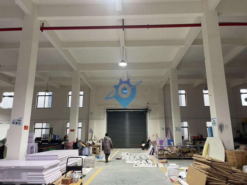 浏阳普迹高速路口砖混结构三层精装厂房，带办公宿舍食堂装修